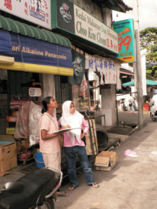 Fig. 7: Students collecting data through observation.
Source: Arts-ED