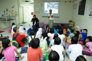 Fig. 1: Briefing conducted before the poster competition.
Source: Arts-ED