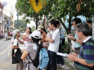 Pic: Site visit around George Town