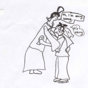 Comic illustrations created by participants (1)