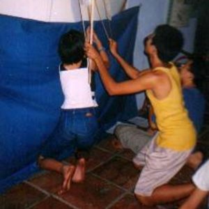 Showcase performance for the community by participants using scroll-box storytelling and shadow puppetry (2)